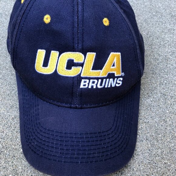 VTG UCLA BRUINS Baseball Hat Men's Adjustable Cap Retro Blue Adjustable - Picture 3 of 6